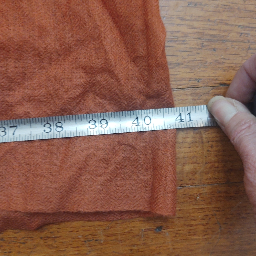 Vintage Oversized Cashmere Wrap/Scarf - Picture 5 of 9